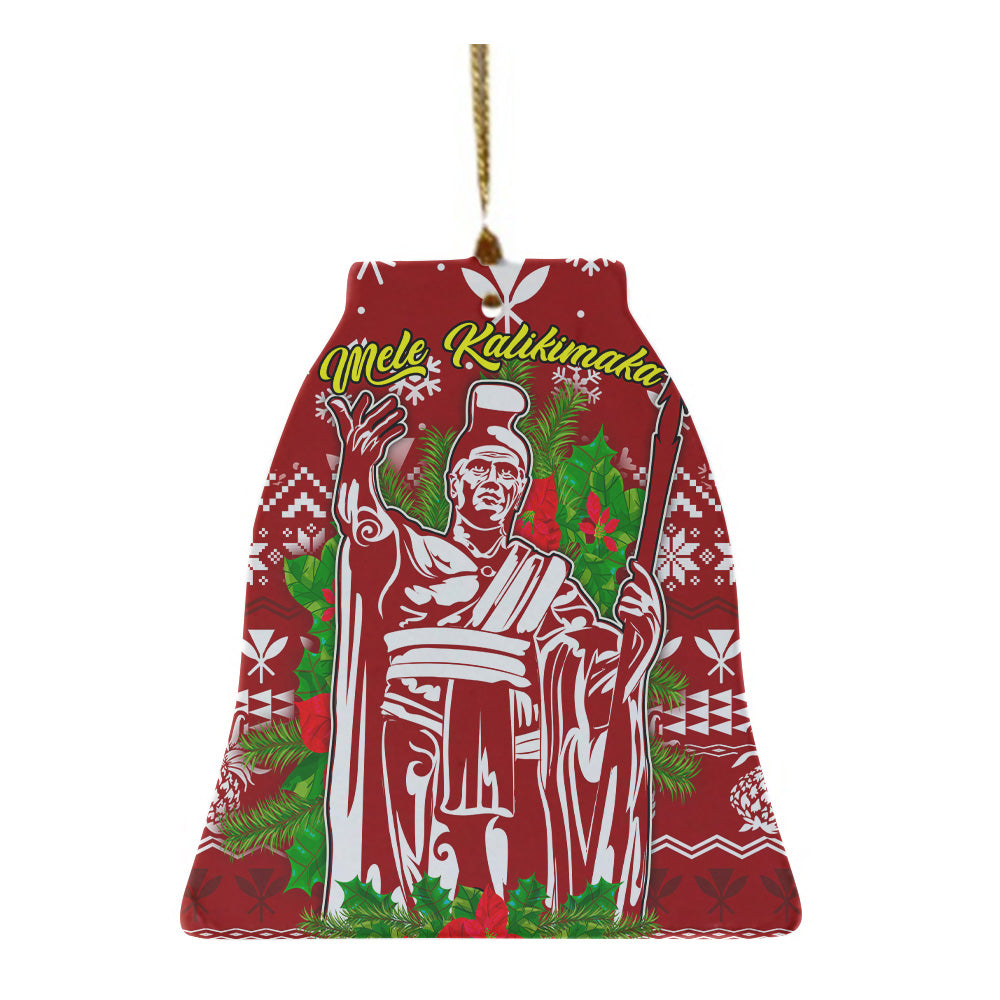Hawaii Ceramic Ornament Christmas Hawaii King Polynesian Pattern