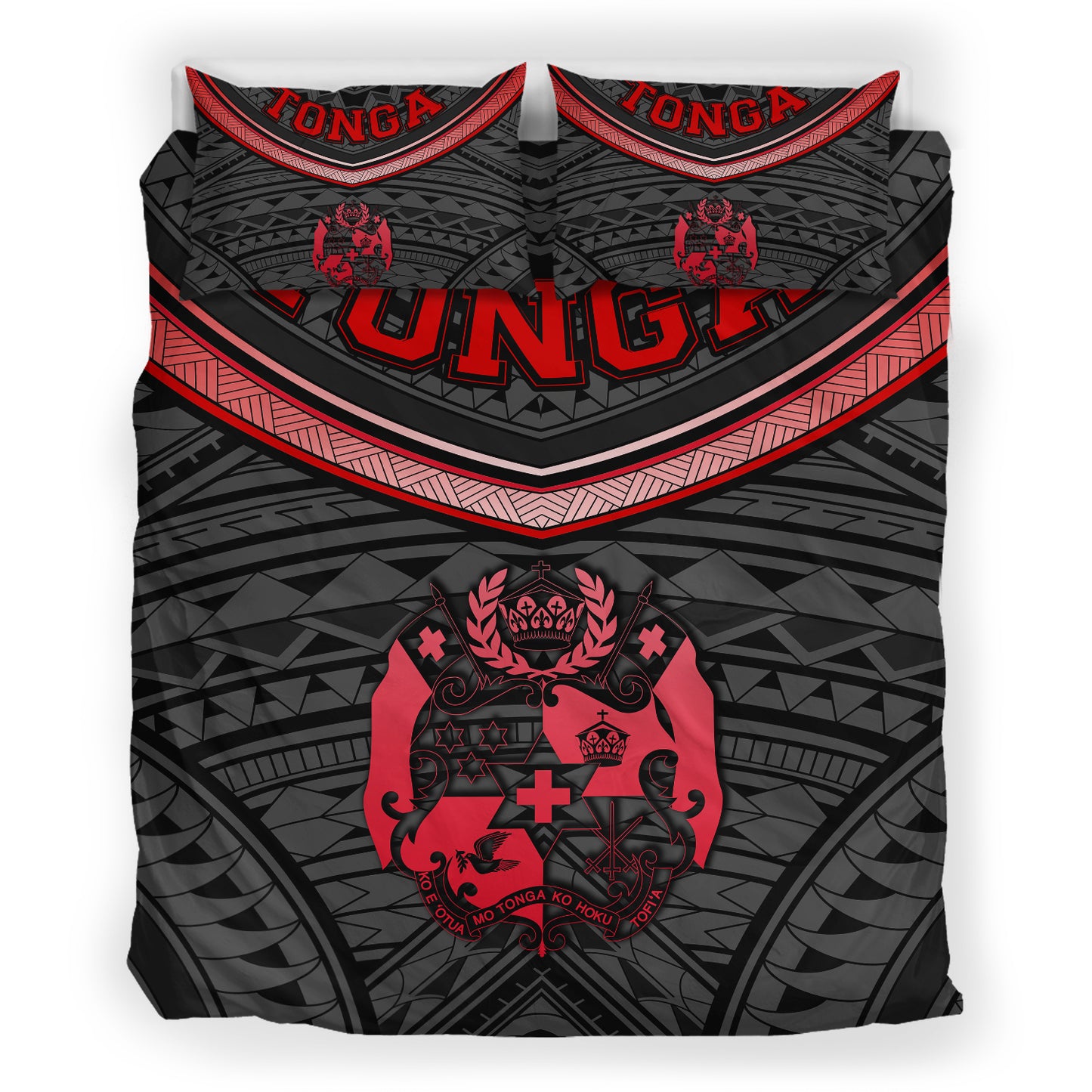 Tonga Bedding Set - Tonga Polynesian Tribal