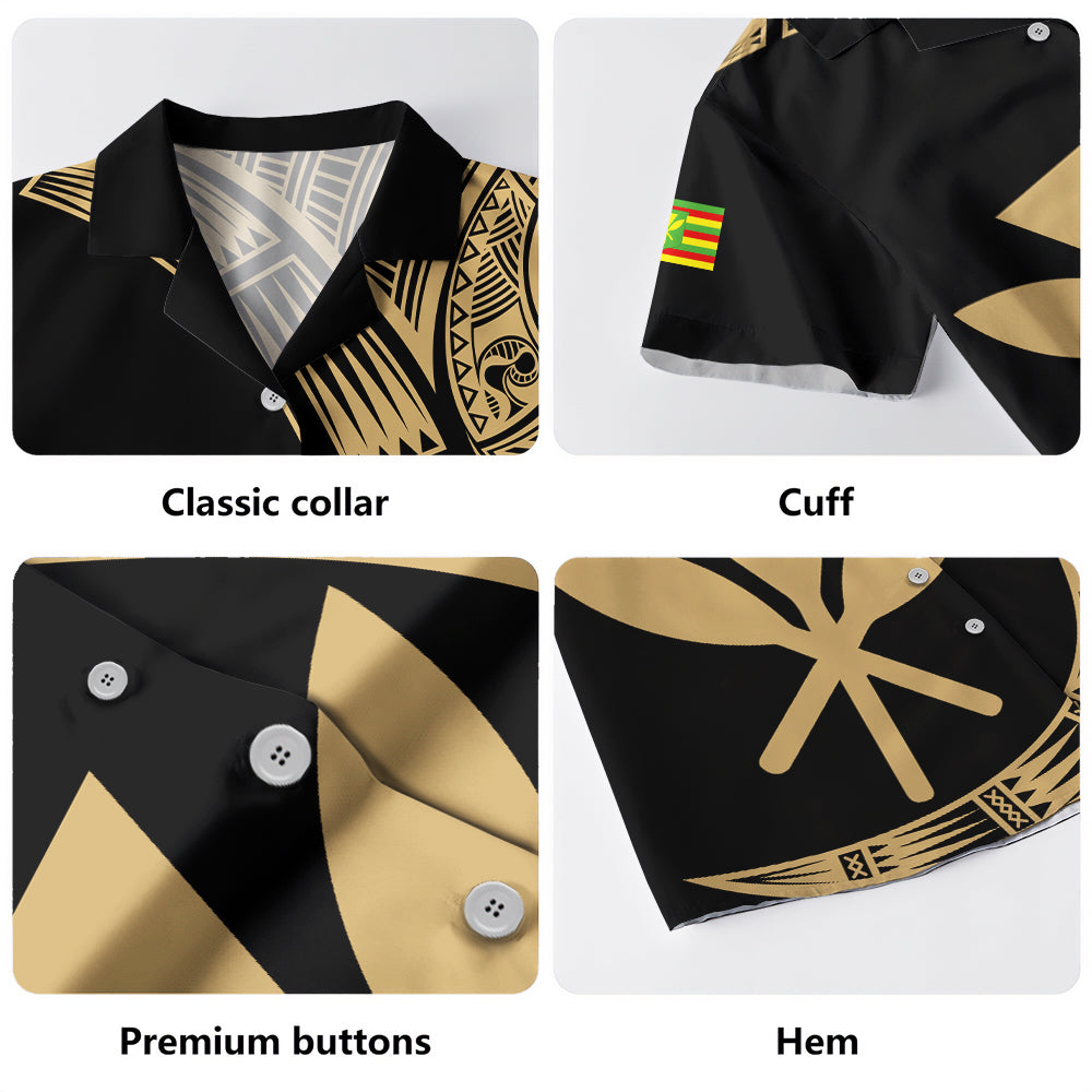 Hawaii Hawaiian Shirt Polynesia Tribal Spirits Of Kanaka Seal