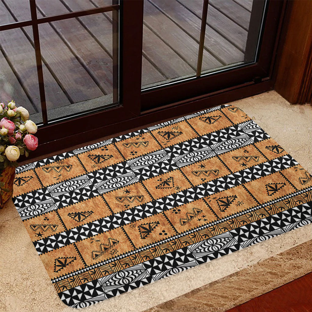 Tonga Doormat Tapa Pattern