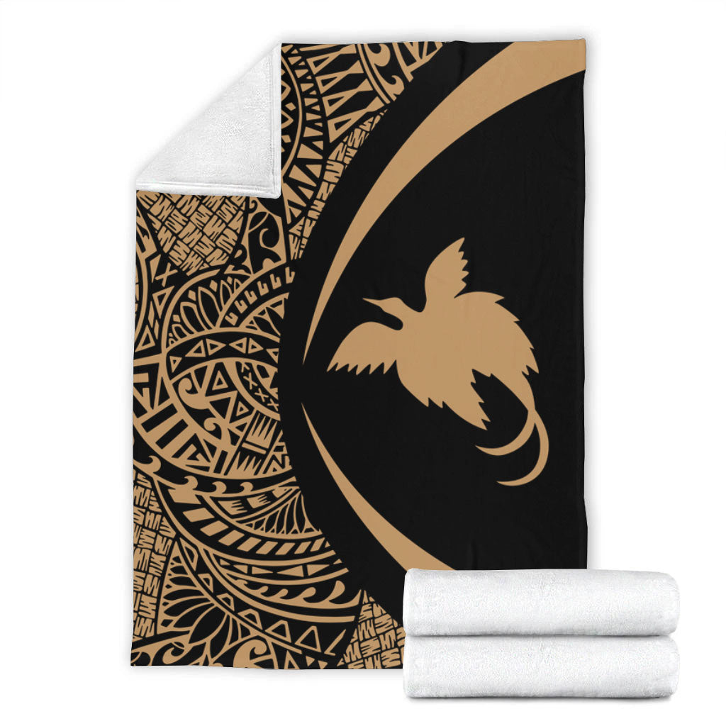 Papua New Guinea Premium Blanket Lauhala Gold Circle Style