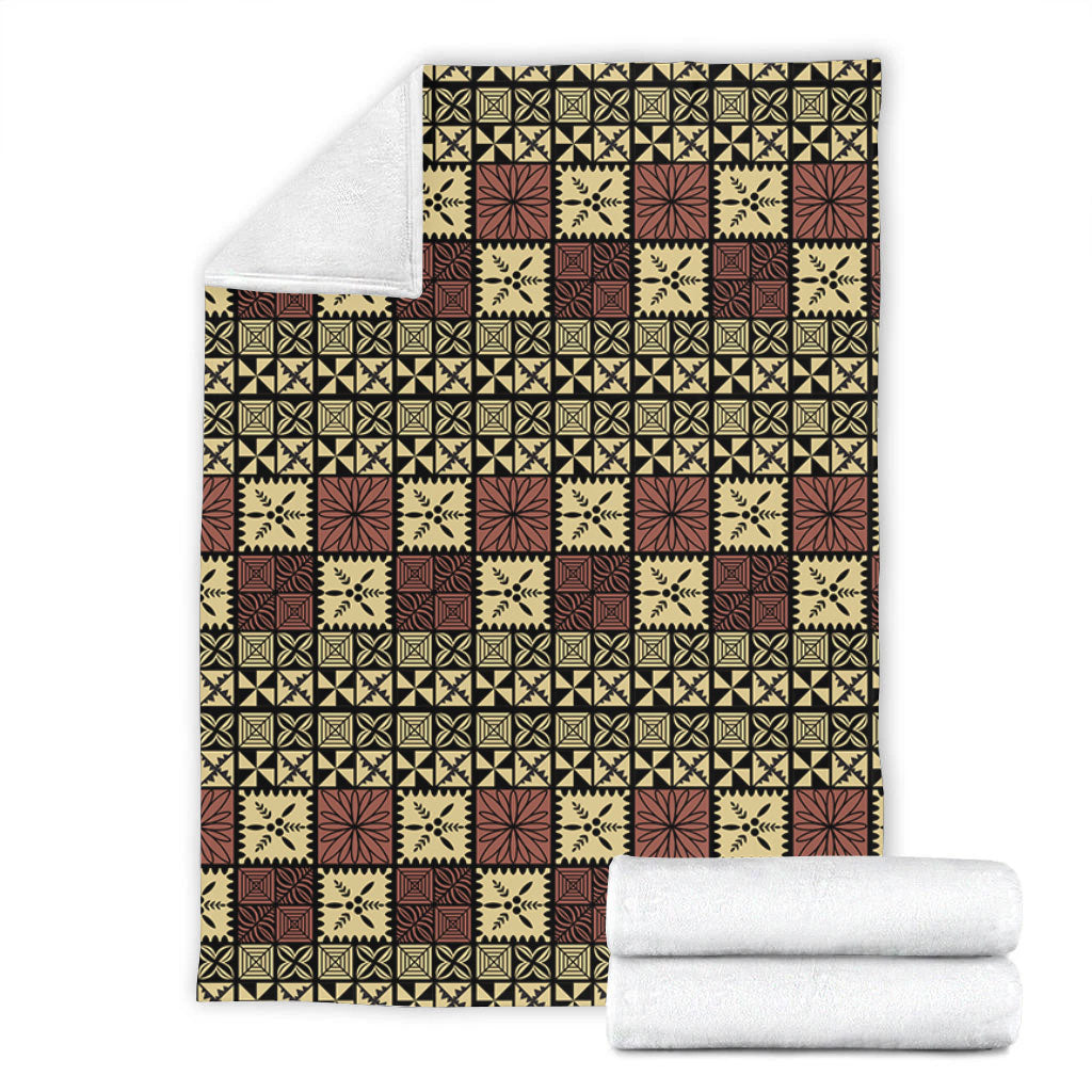 Tonga Premium Blanket Ngatu Style