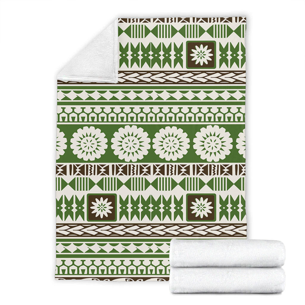 Fiji Premium Blanket Tapa Pattern