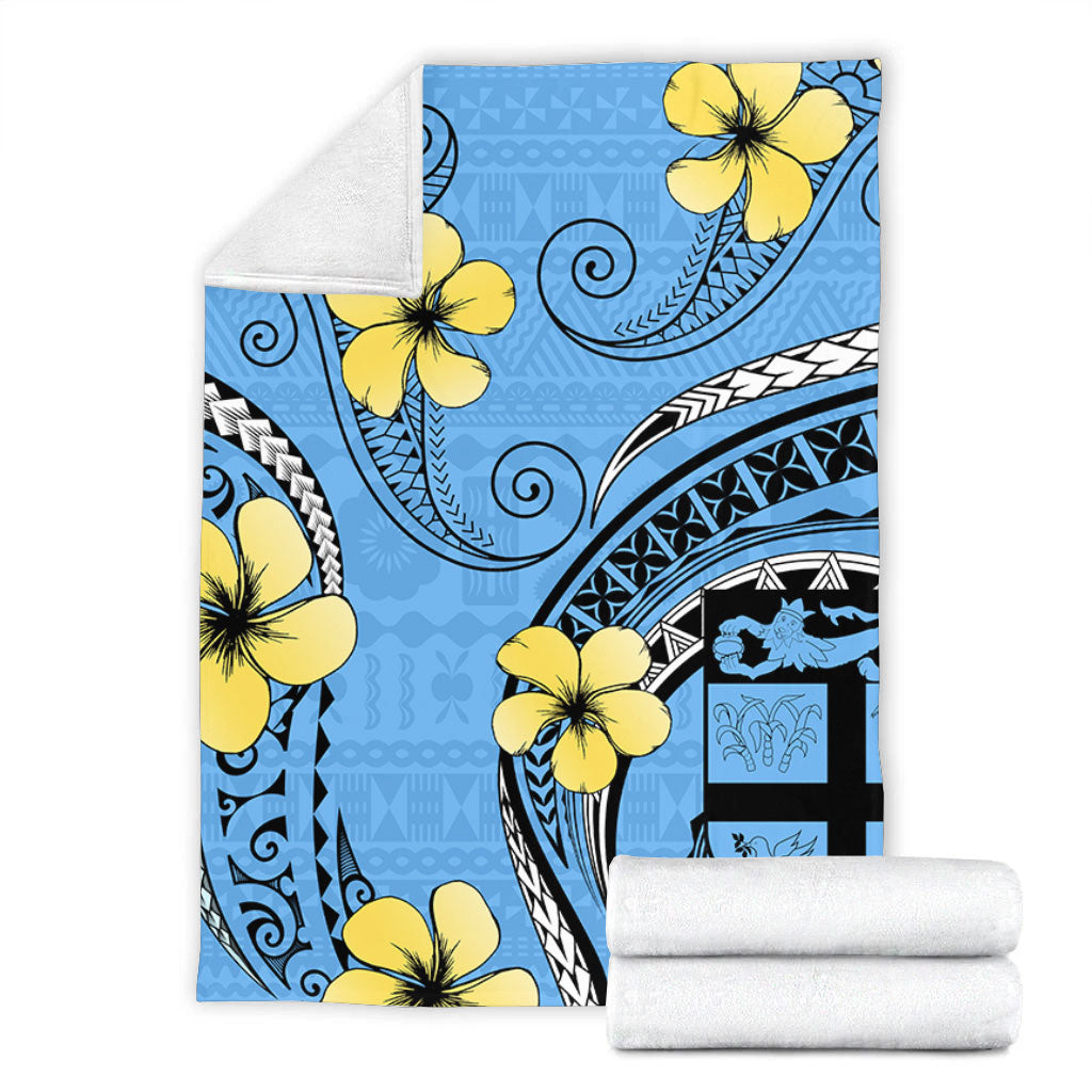 Fiji Premium Blanket Bula Style Plumeria Flower