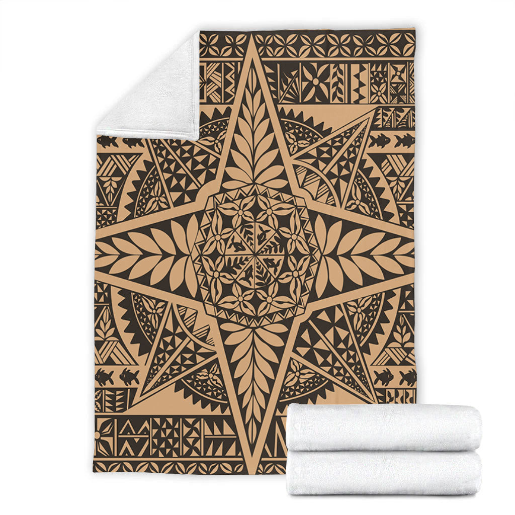 Tonga Premium Blanket Tonga Polynesian Tapa