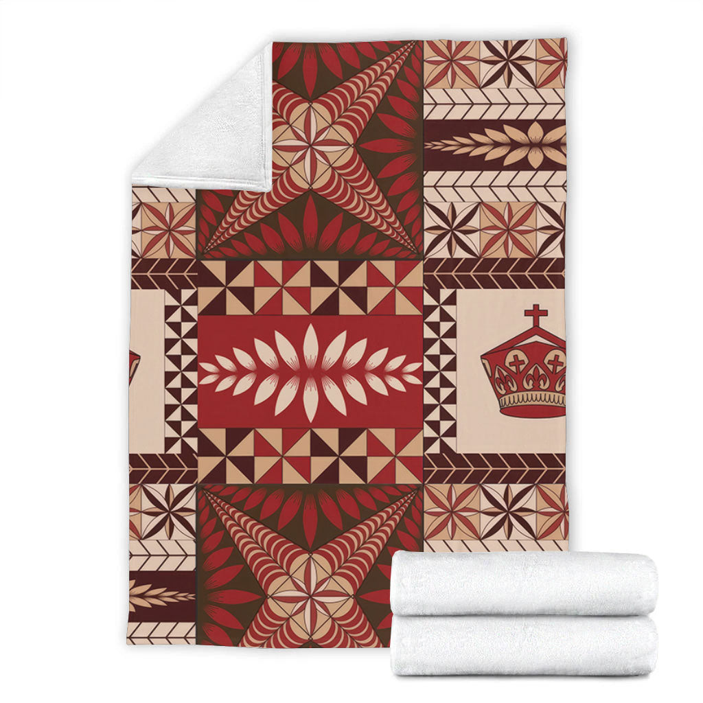 Tonga Premium Blanket Ngatu Pattern