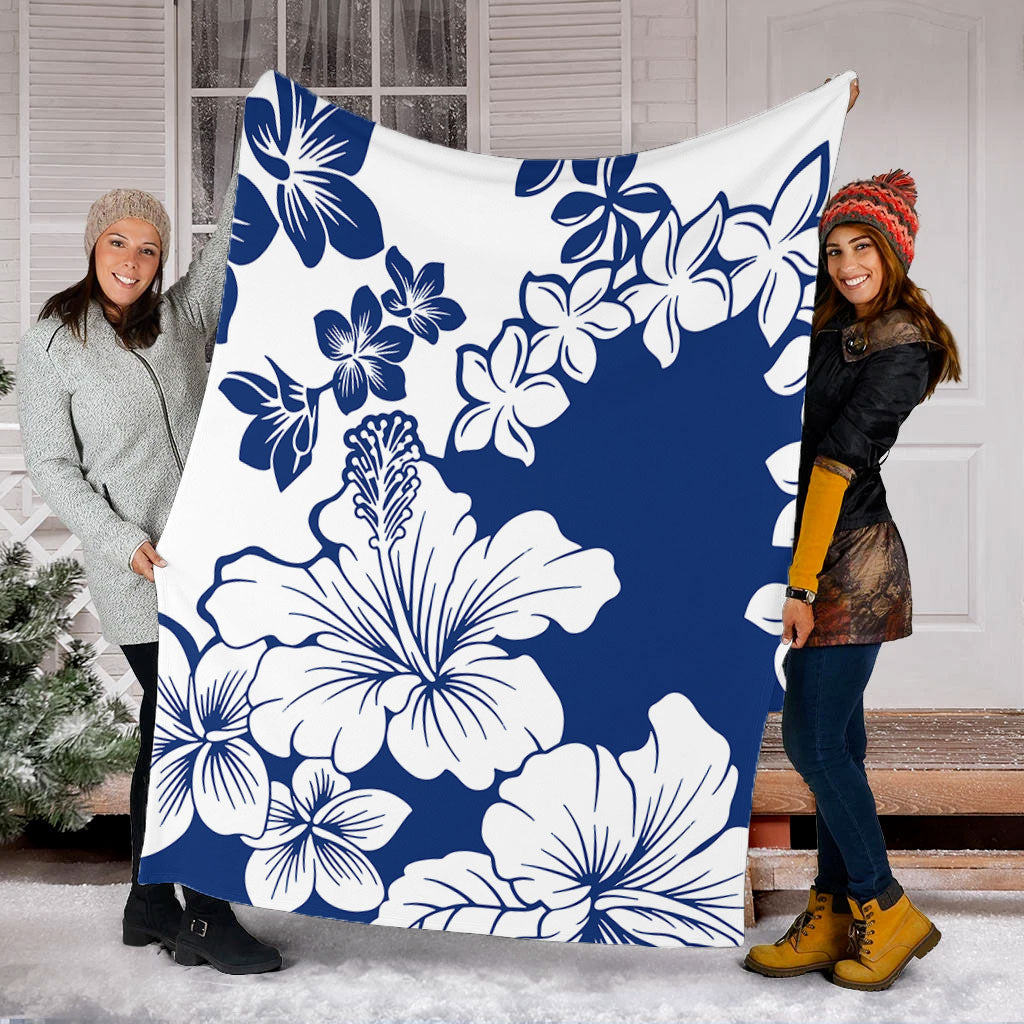 Hawaii Premium Blanket Polynesia Fabric Floral