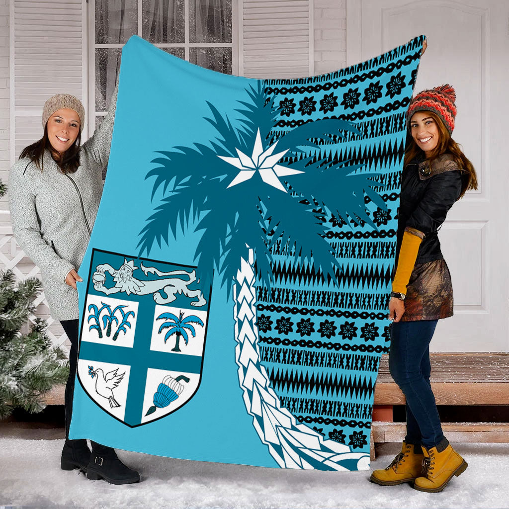 Fiji Premium Blanket Tapa Coconut