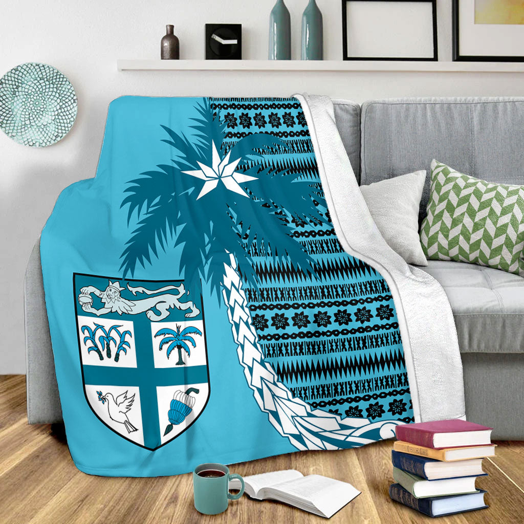 Fiji Premium Blanket Tapa Coconut