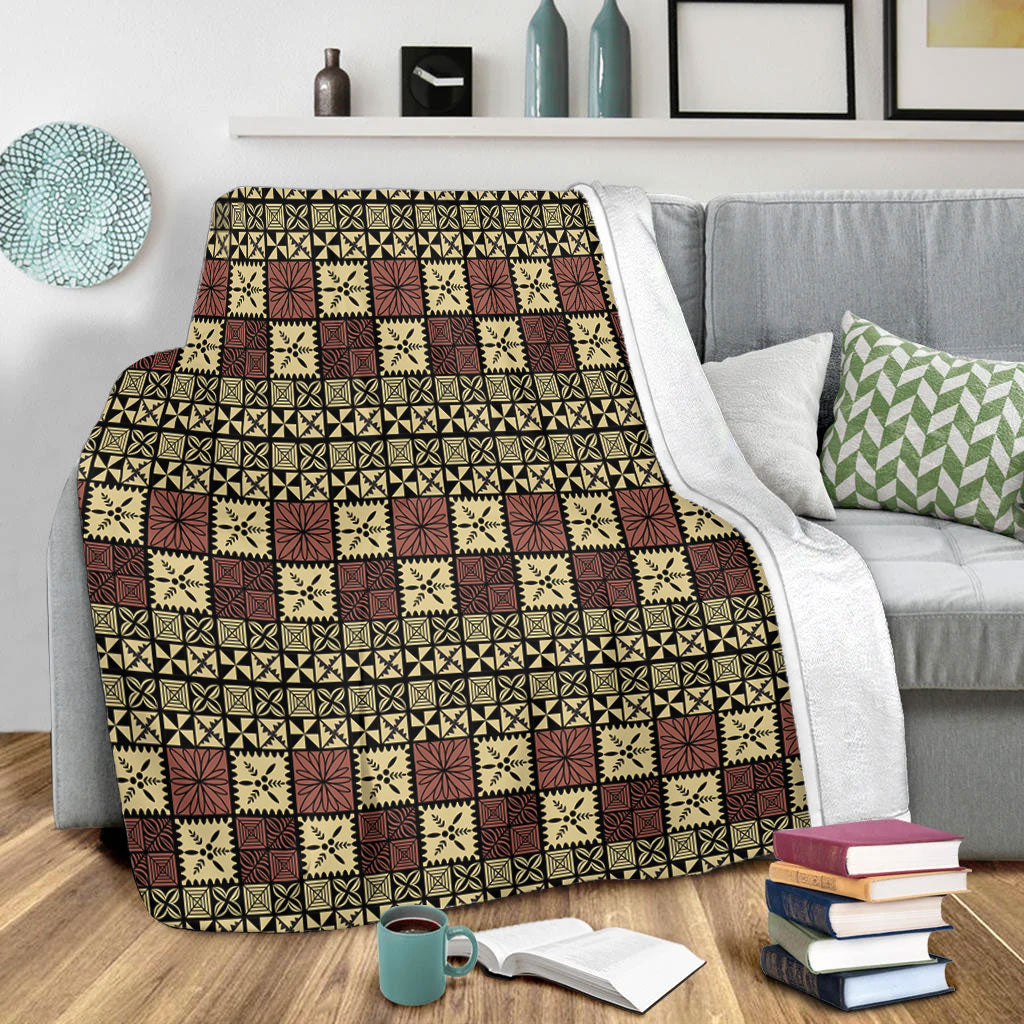 Tonga Premium Blanket Ngatu Style