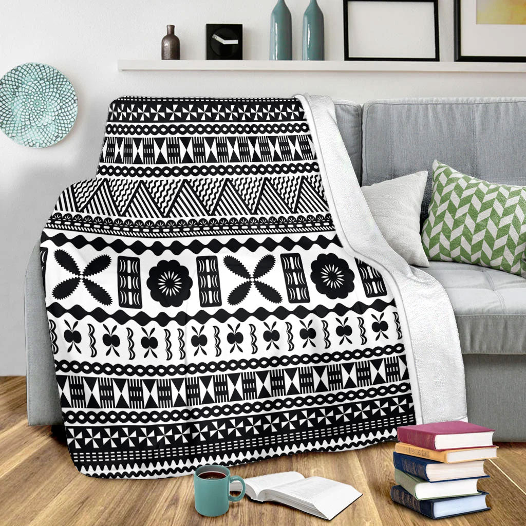 Fiji Premium Blanket Bula Pattern