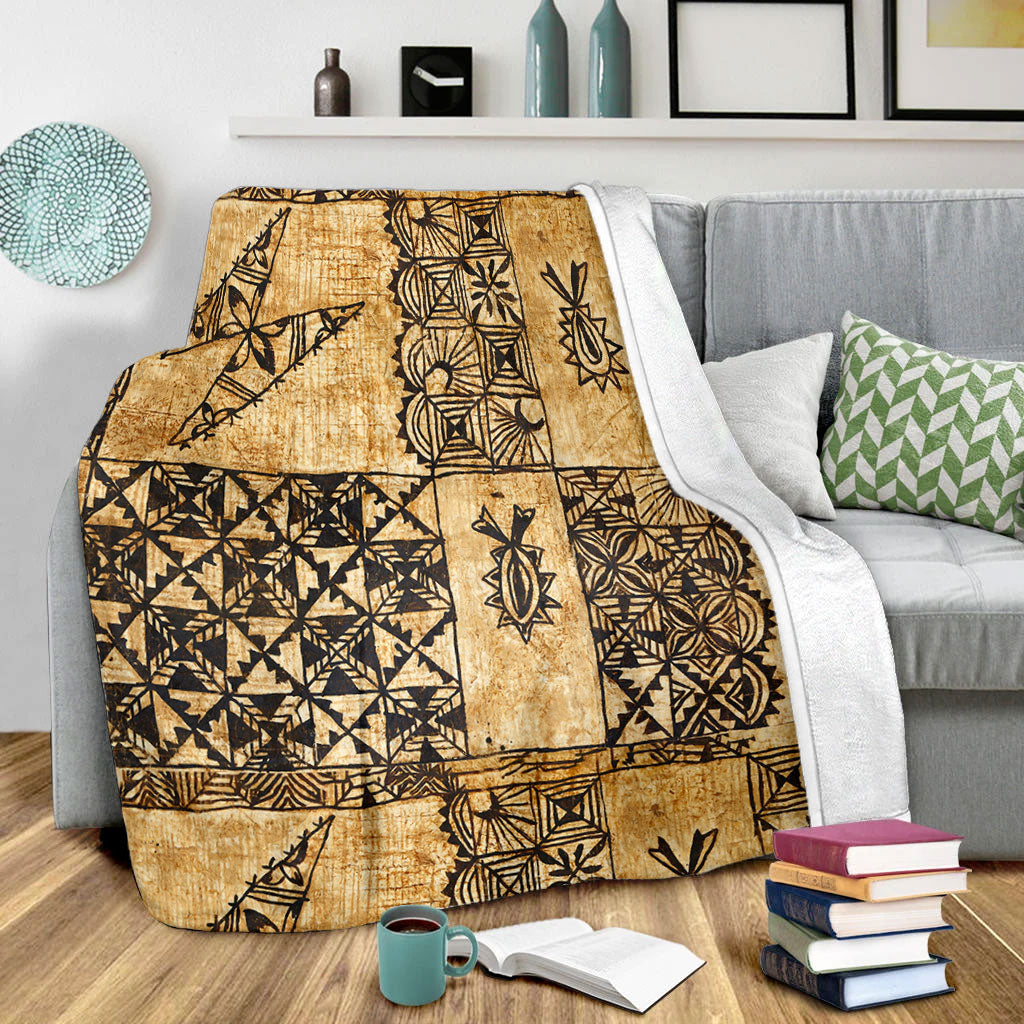 Tonga Premium Blanket Tapa Cloth Vintage