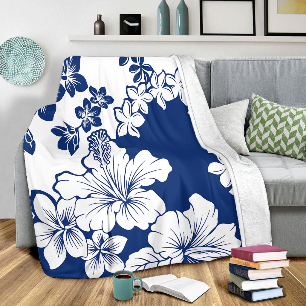 Hawaii Premium Blanket Polynesia Fabric Floral