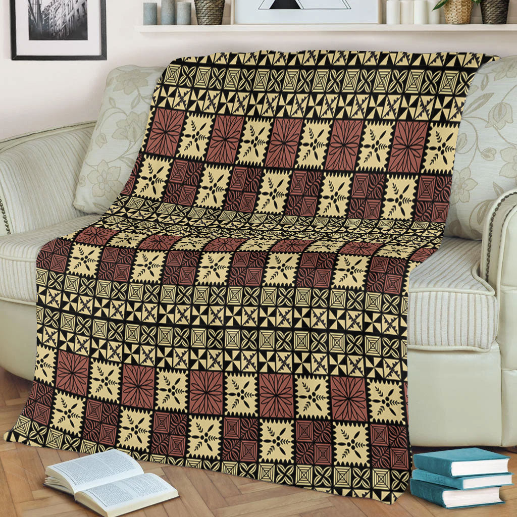 Tonga Premium Blanket Ngatu Style