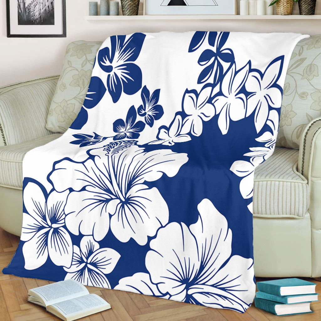 Hawaii Premium Blanket Polynesia Fabric Floral