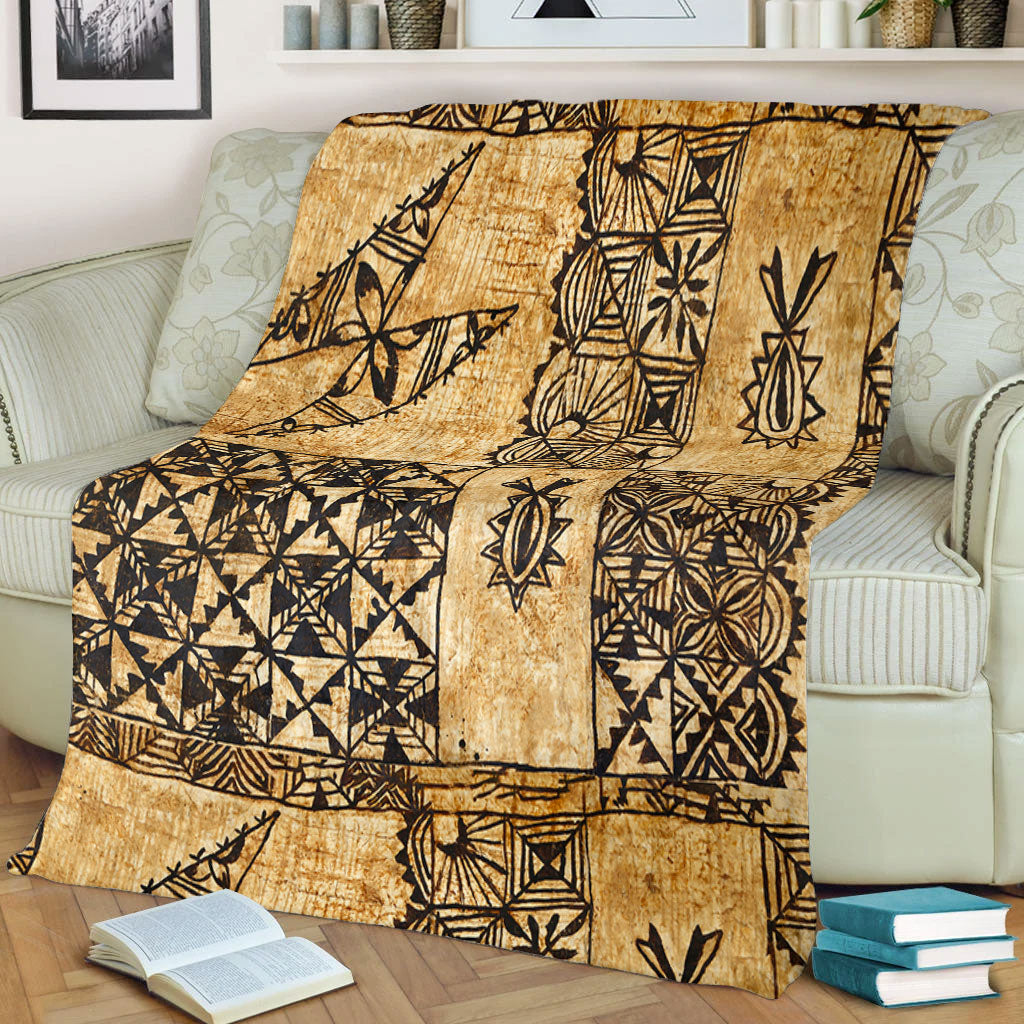 Tonga Premium Blanket Tapa Cloth Vintage