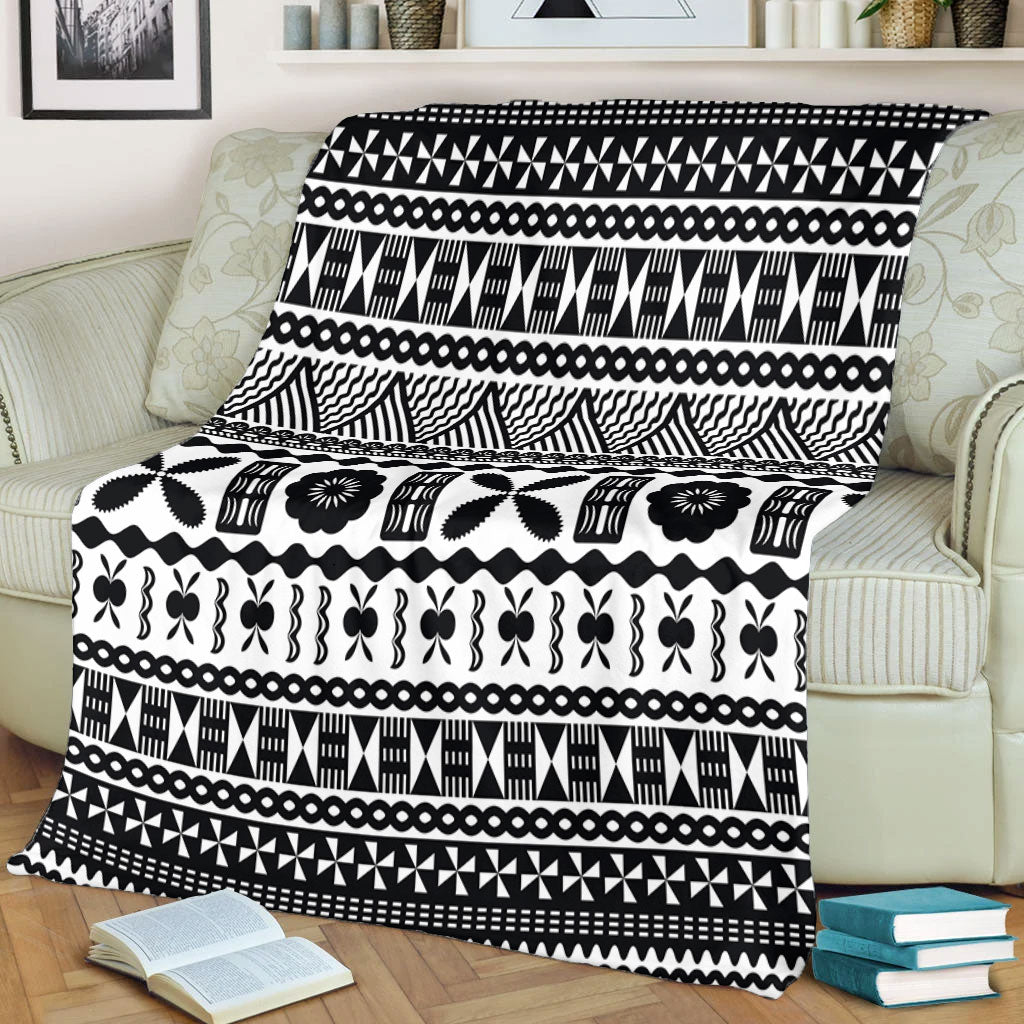 Fiji Premium Blanket Bula Pattern