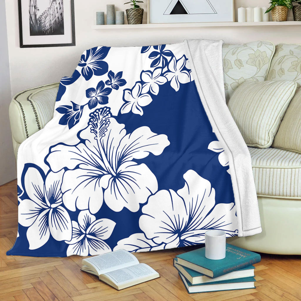 Hawaii Premium Blanket Polynesia Fabric Floral