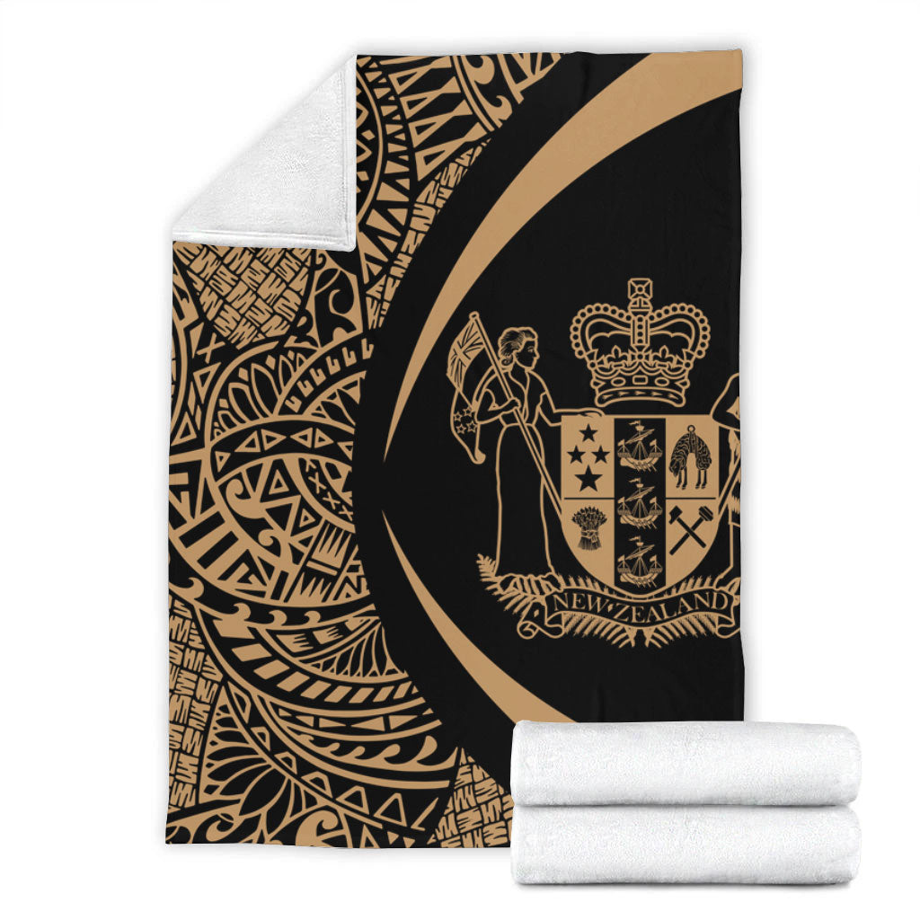 New Zealand Premium Blanket Lauhala Gold Circle Style