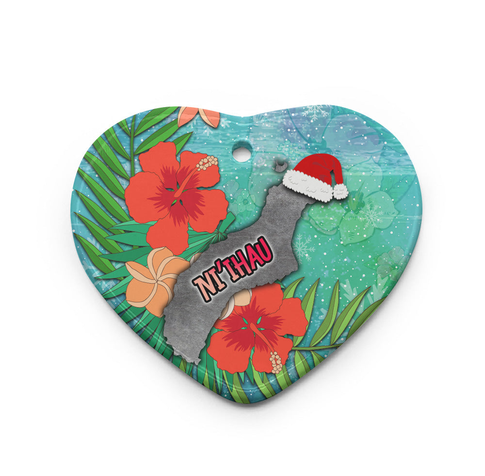 Hawaii Ceramic Ornament Christmas Ni'ihau Island
