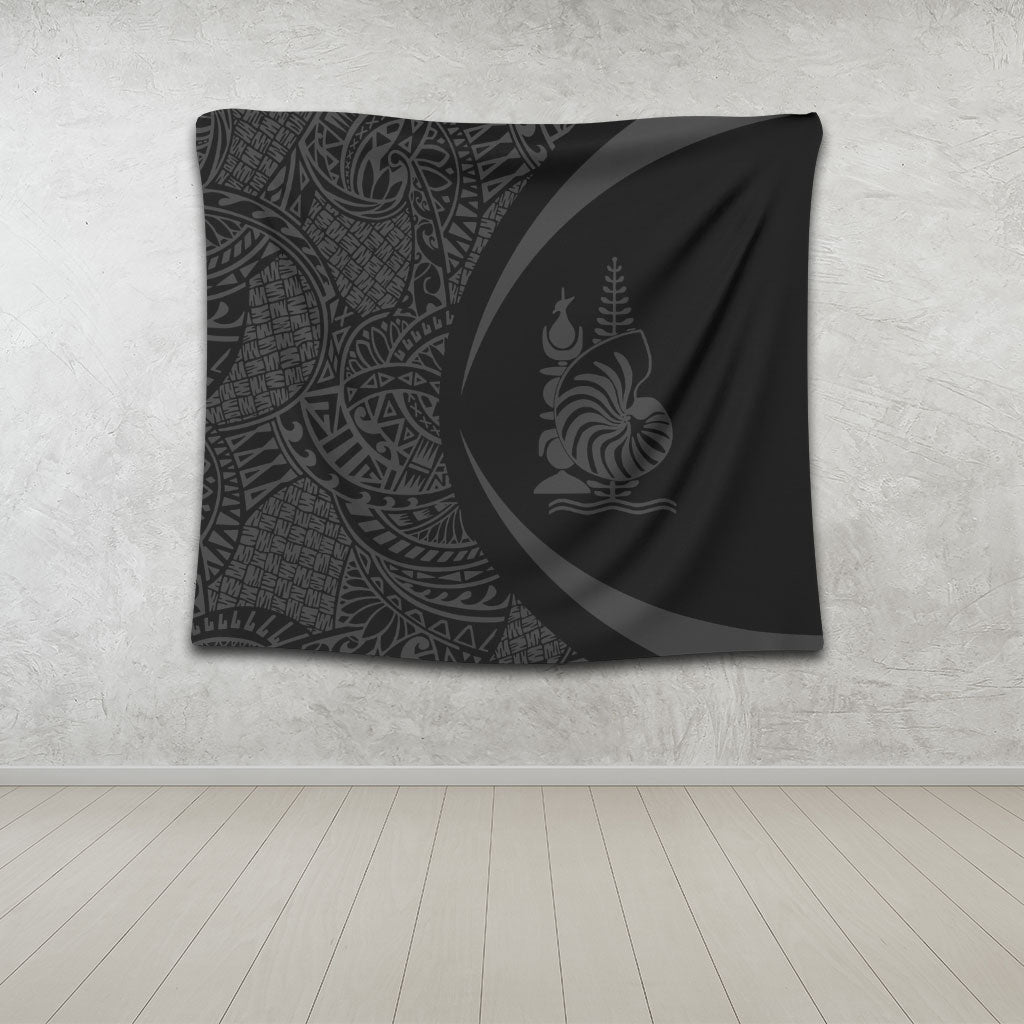 New Caledonia Tapestry Lauhala Gray Circle Style