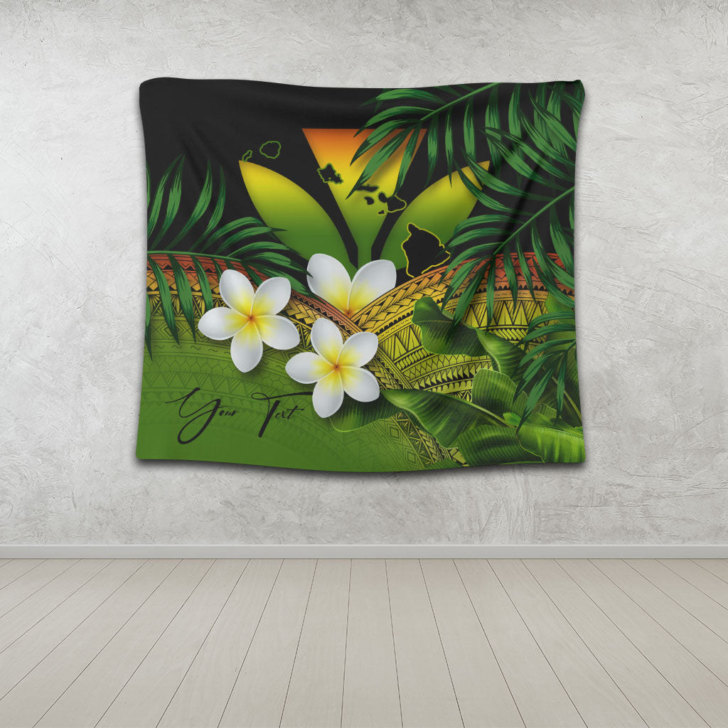 Hawaii Tapestry Custom Kanaka Polynesian Tropical