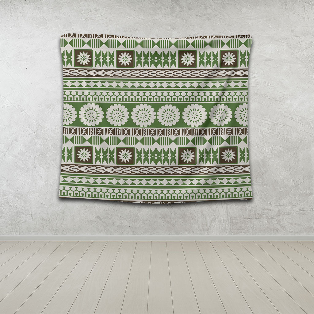 Fiji Tapestry Tapa Pattern