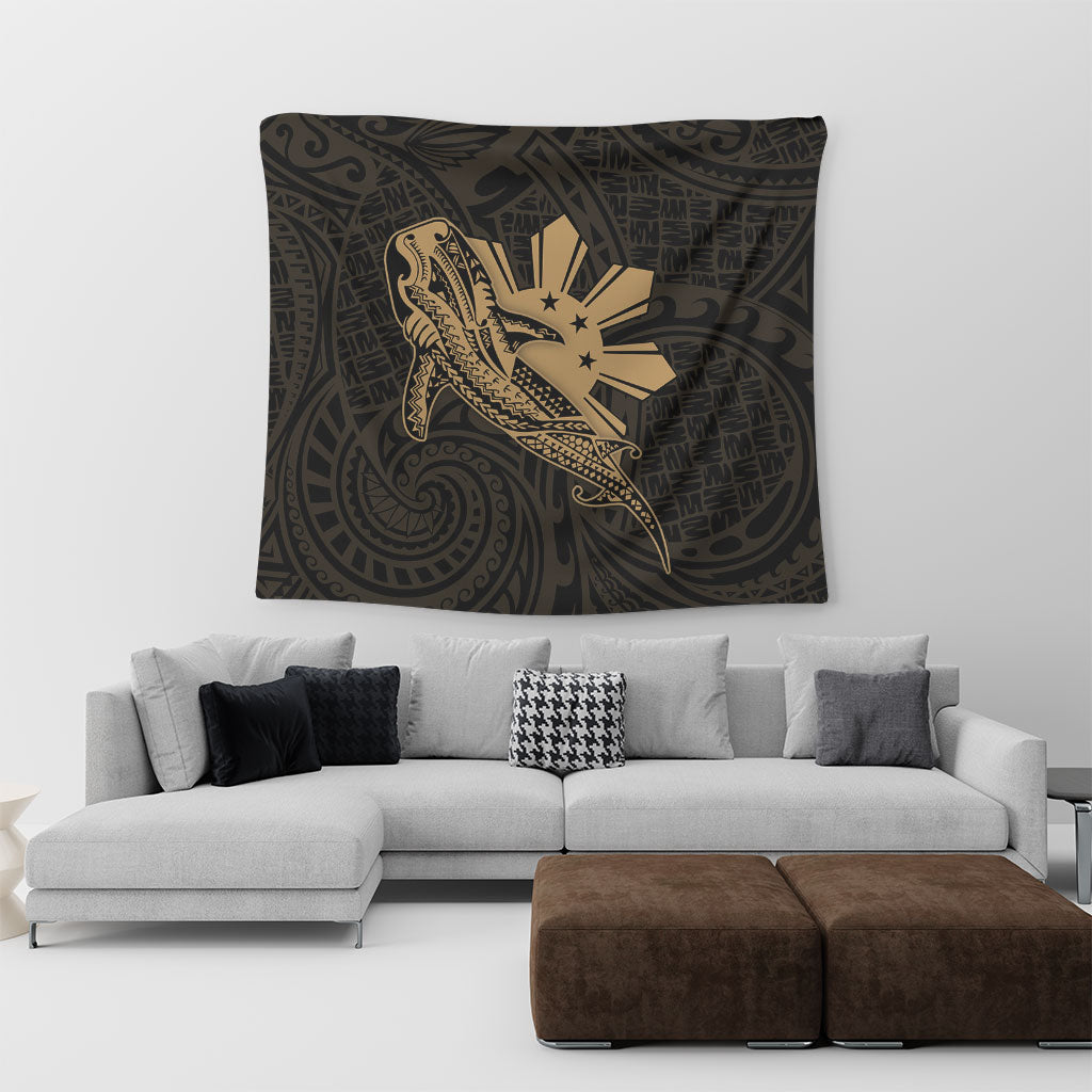 Philippines Filipinos Tapestry Tribal Whale Shark