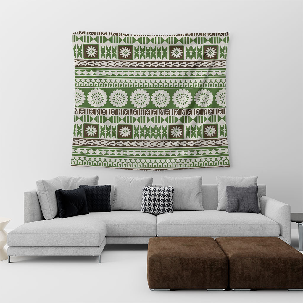 Fiji Tapestry Tapa Pattern
