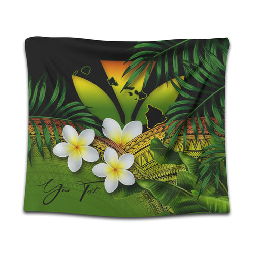 Hawaii Tapestry Custom Kanaka Polynesian Tropical
