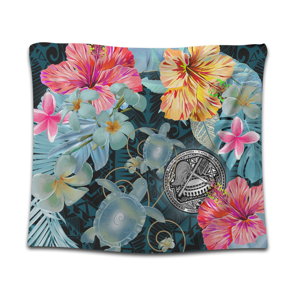 American Samoa Tapestry Turtle Tropical Beach