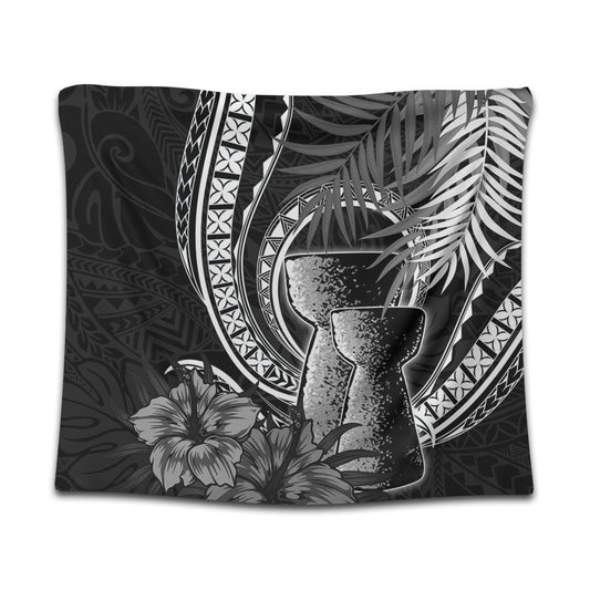 Guam Tapestry Tribal Latte Stone Tropical Style