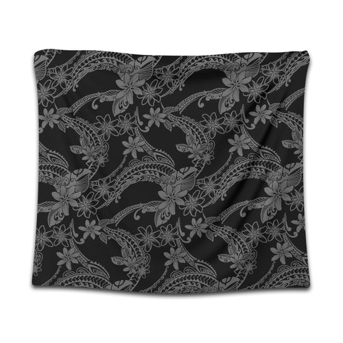 Hawaii Tapestry Polynesian Print Fabric And Flower