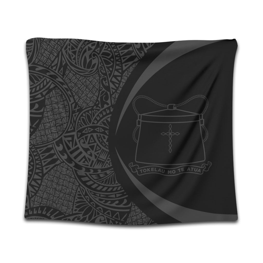 Tokelau Tapestry Lauhala Gray Circle Style
