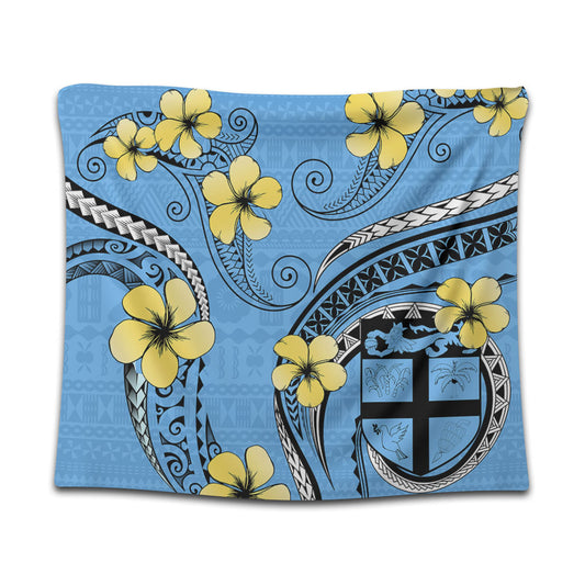 Fiji Tapestry Bula Style Plumeria Flower