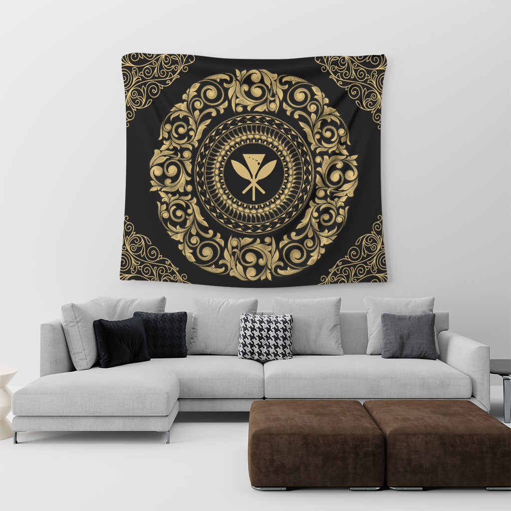 Hawaii Tapestry Kanaka Maoli Royal Vintage Style