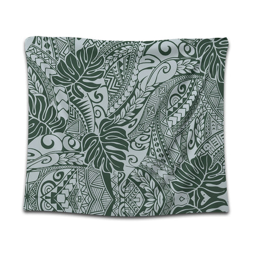 Hawaii Tapestry Tribal Pattern Leaf
