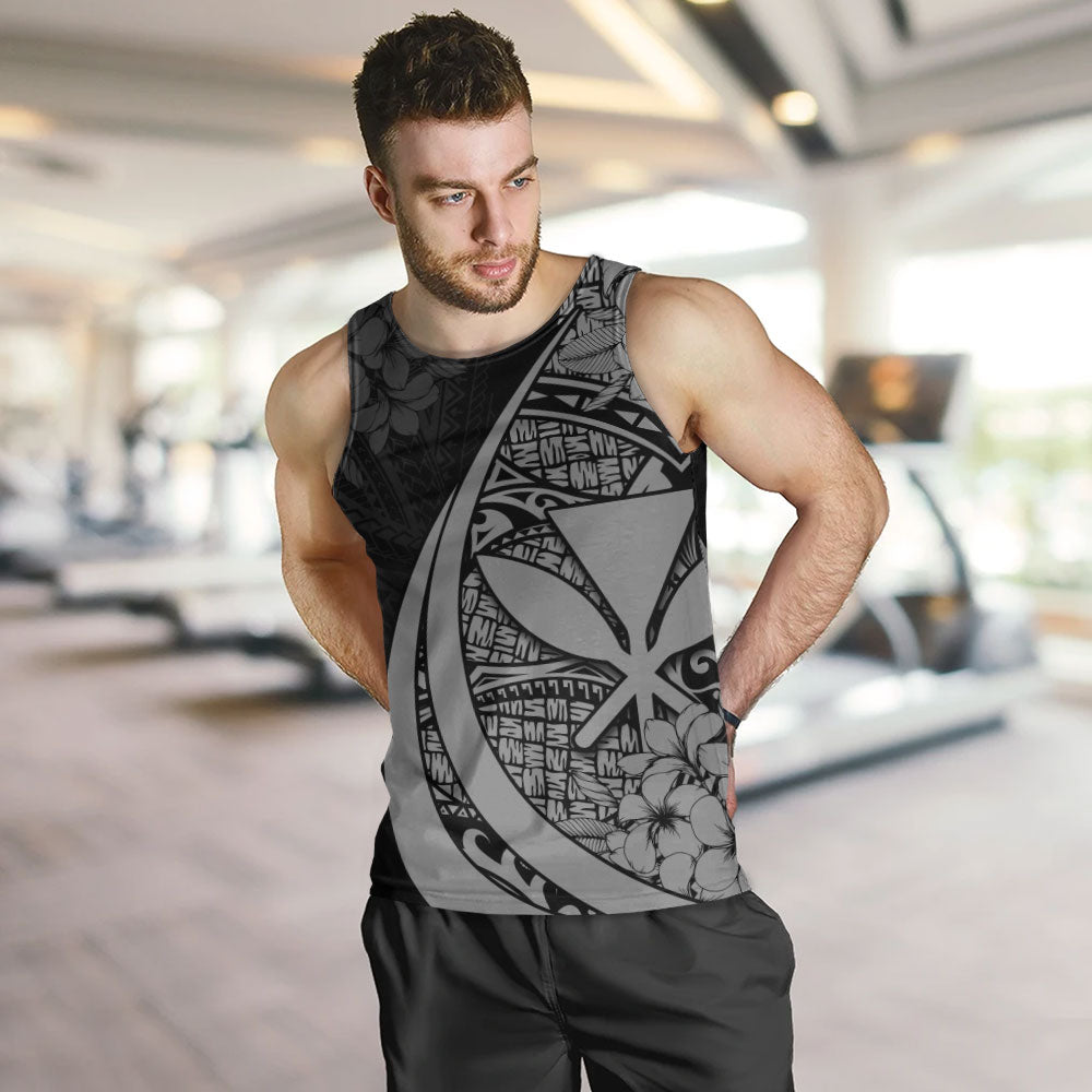 Hawaii Tank Top National Plumeria Flower Symbols Style