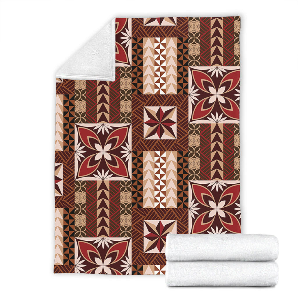 Samoa Premium Blanket Siapo Pattern Print