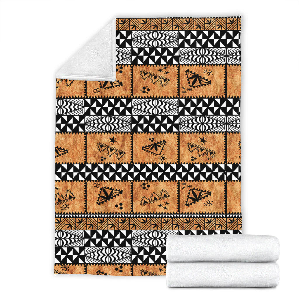 Tonga Premium Blanket Tapa Pattern