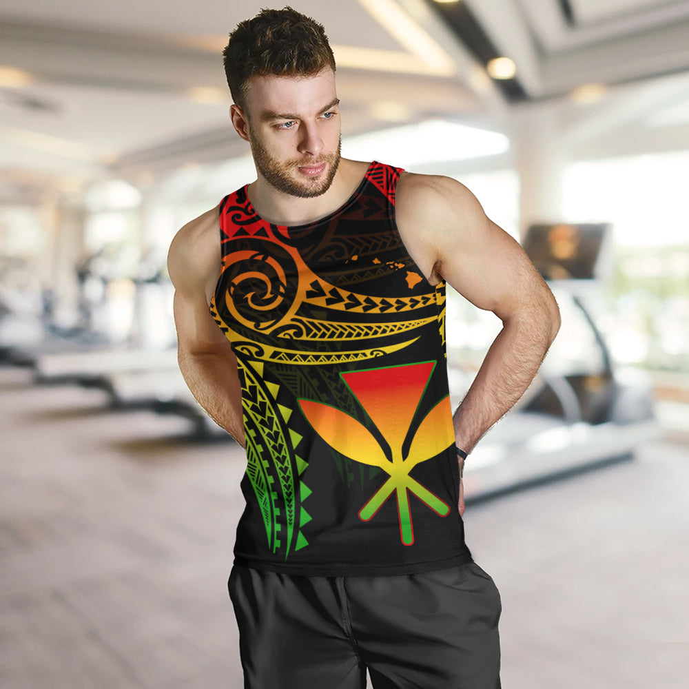 Hawaii Tank Top Polynesian Flame Of Hawaii Style