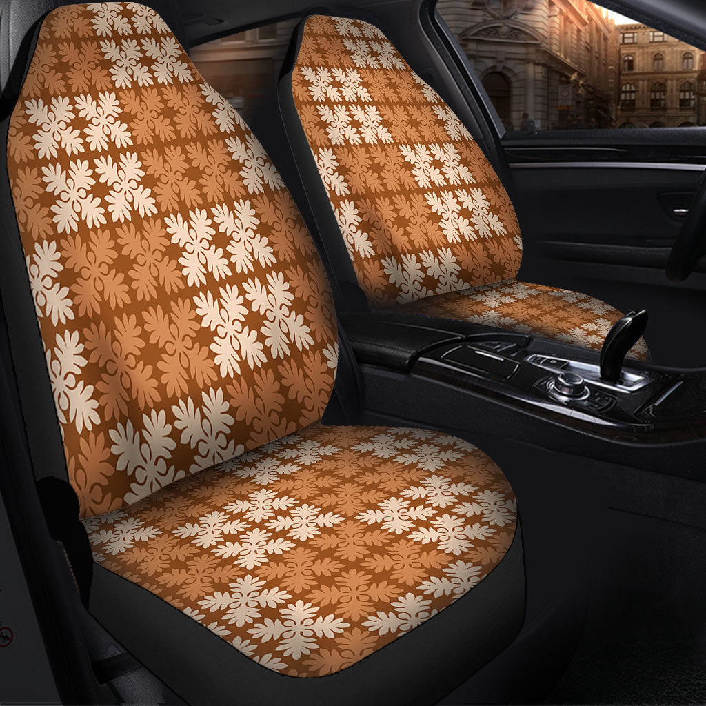 Hawaii Car Seat Covers Traditional Design Pattern