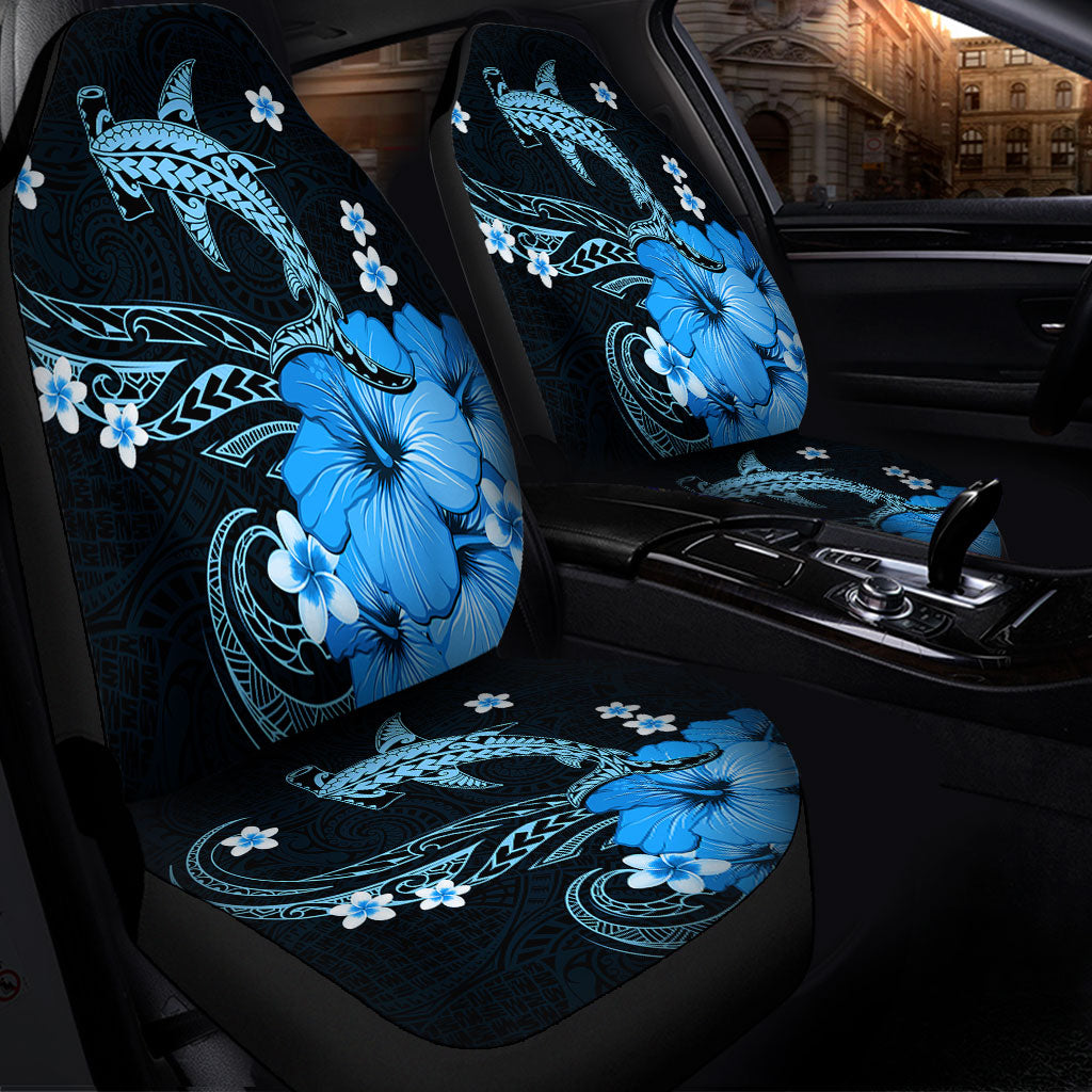 Hawaii Car Seat Covers Shark Polynesia Tribal Tattoo