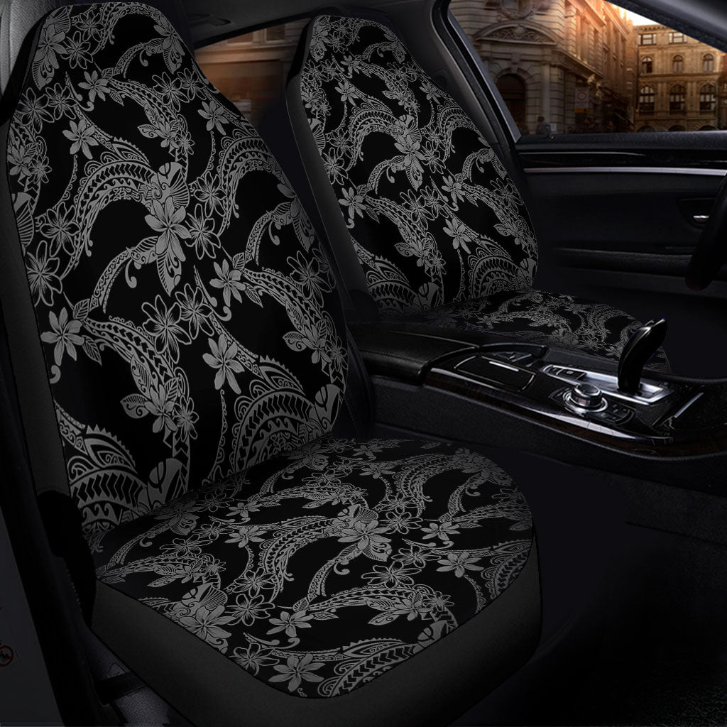 Hawaii Car Seat Covers Polynesian Print Fabric And Flower