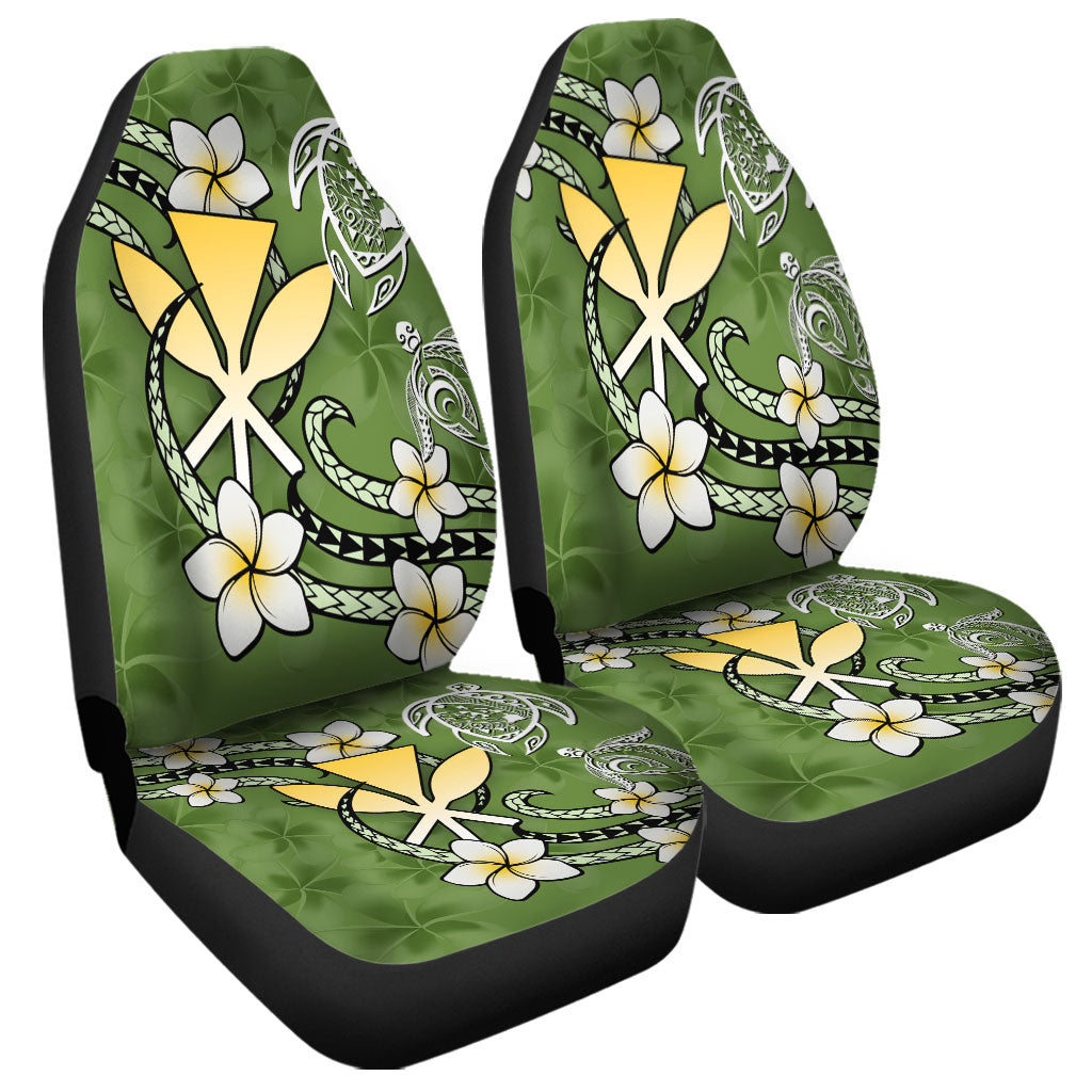 Hawaii Car Seat Covers Kanaka And Turtle Map Plumeria Polynesia