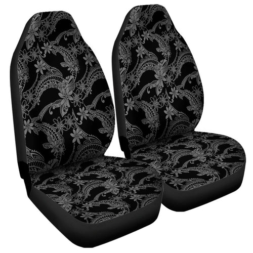 Hawaii Car Seat Covers Polynesian Print Fabric And Flower