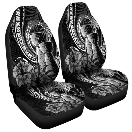 Guam Car Seat Covers Tribal Latte Stone Tropical Style