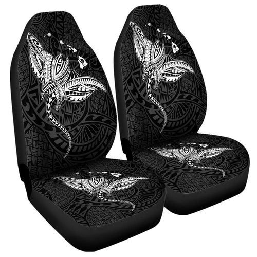 Hawaii Car Seat Covers Hawaiian Map Polynesian Tribal Ray Tattoo