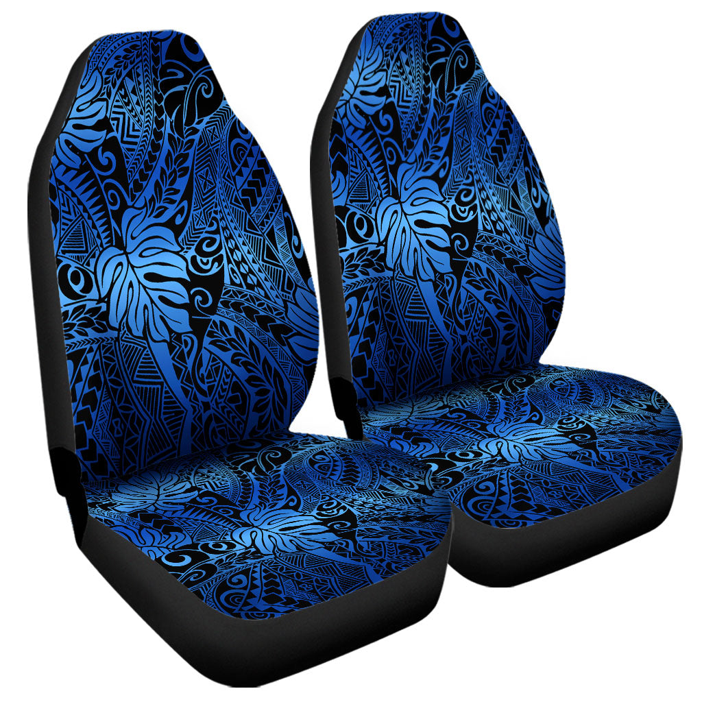 Hawaii Car Seat Covers Tribal Polynesian Pattern Leaf