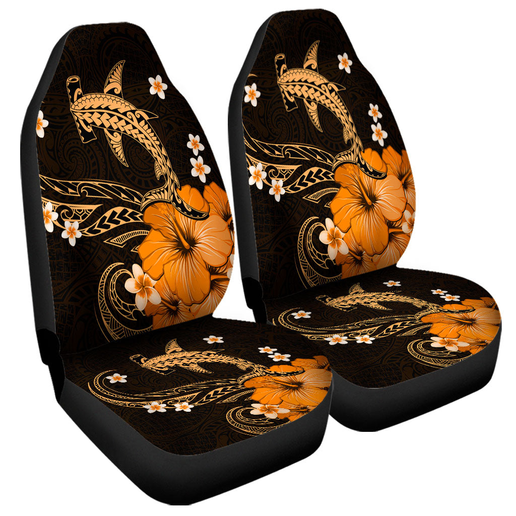 Hawaii Car Seat Covers Shark Polynesia Tribal Tattoo